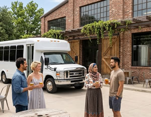Hill Country Winery & Brewery Shuttle Bus